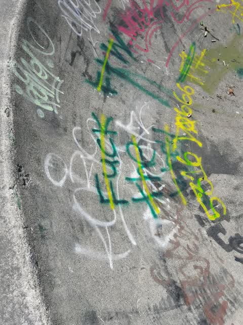 Graffiti, a report photo