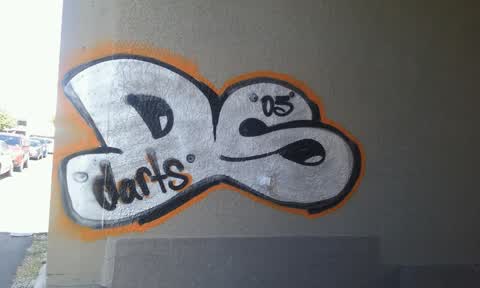 Graffiti, a report photo