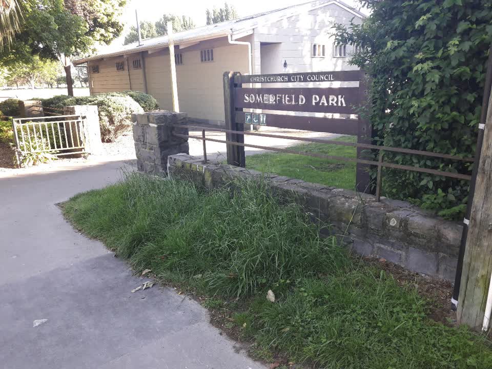 The photograph attached to this parks report