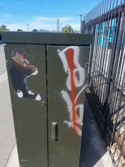 Graffiti — a report photo