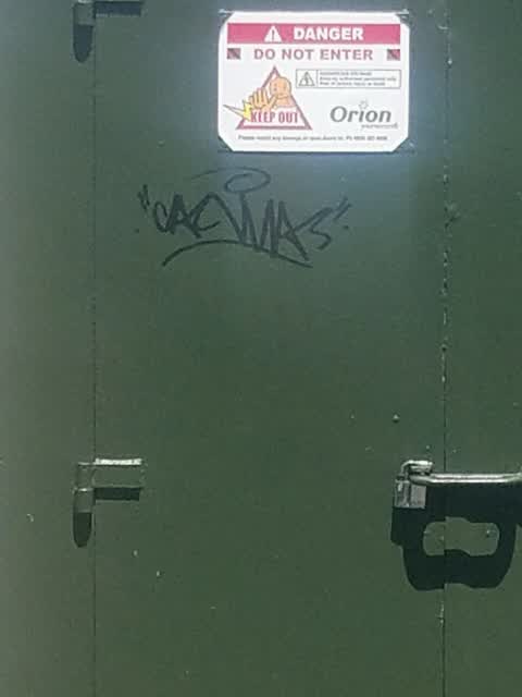 Graffiti, a report photo