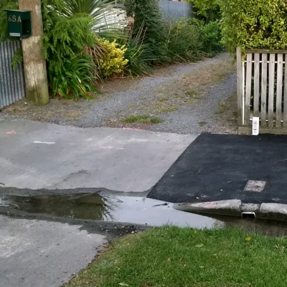 The photograph attached to this water supply report
