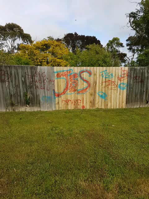 Graffiti, a report photo