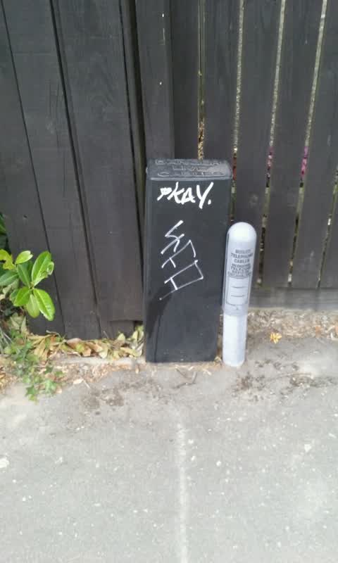 Graffiti, a report photo