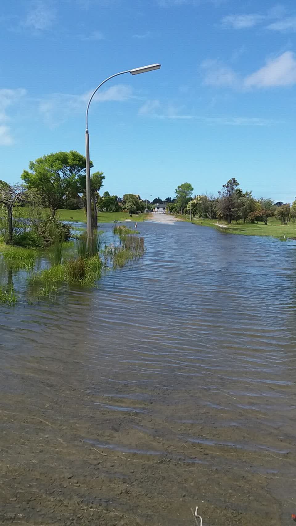 The photograph attached to this water supply report