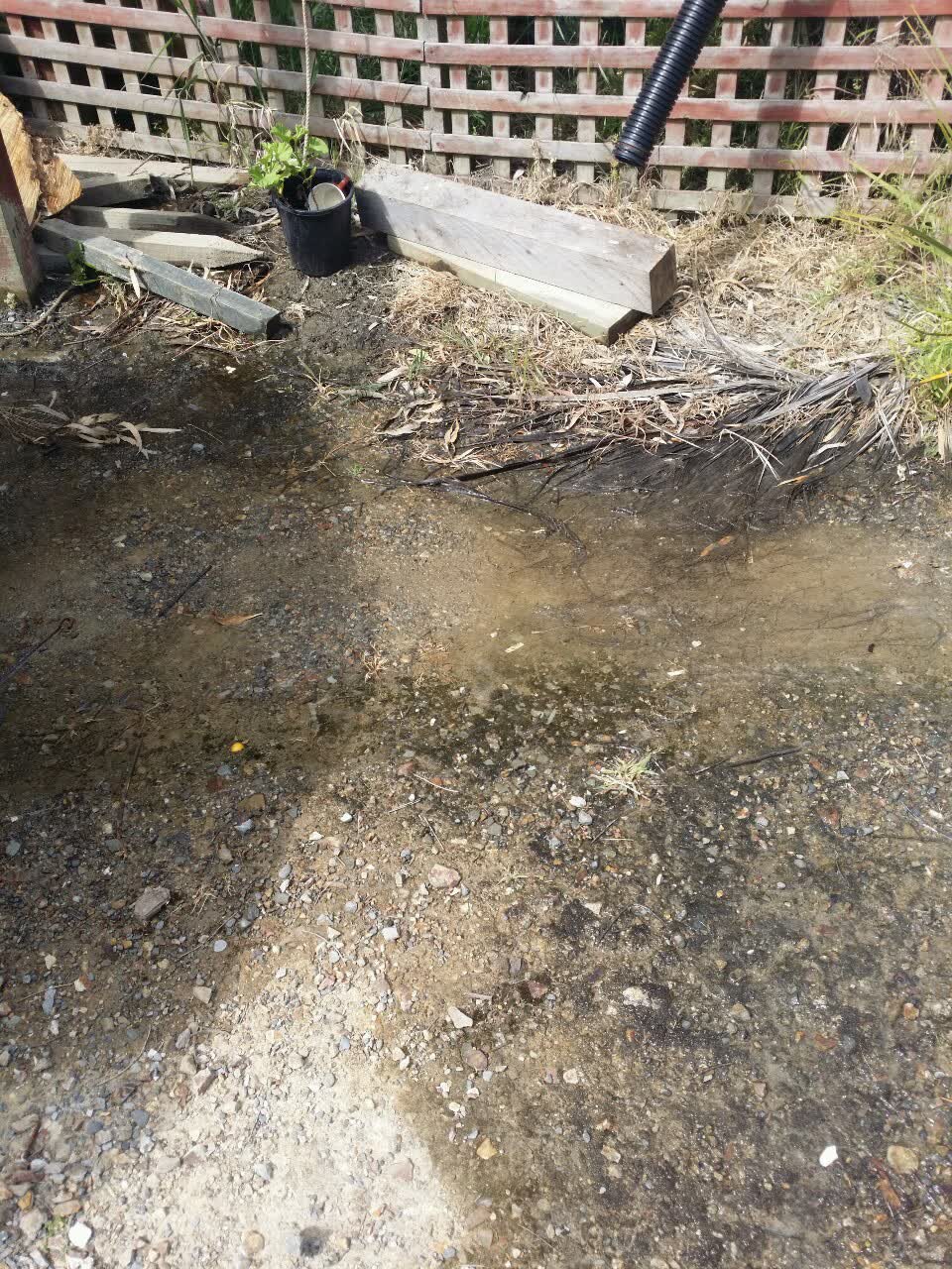 The photograph attached to this water supply report