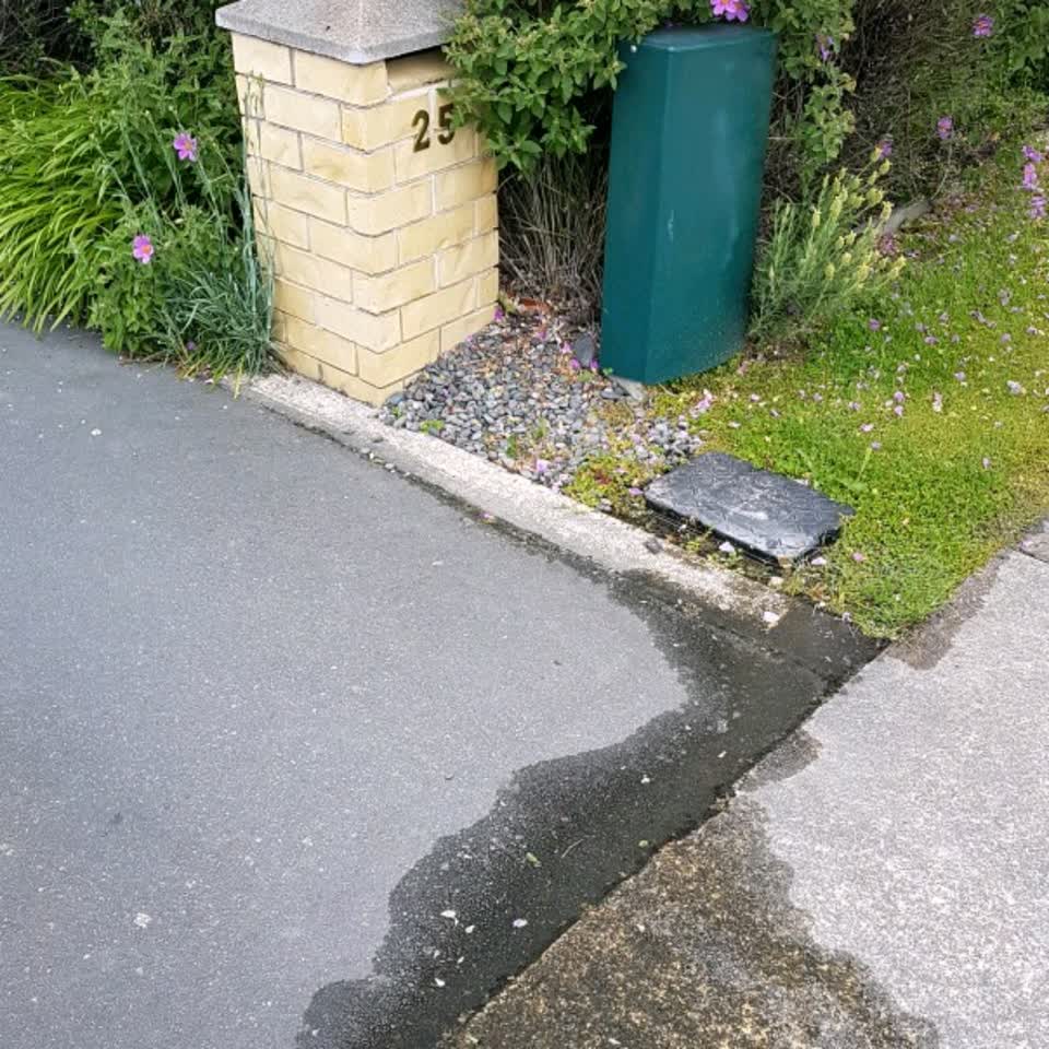 The photograph attached to this water supply report