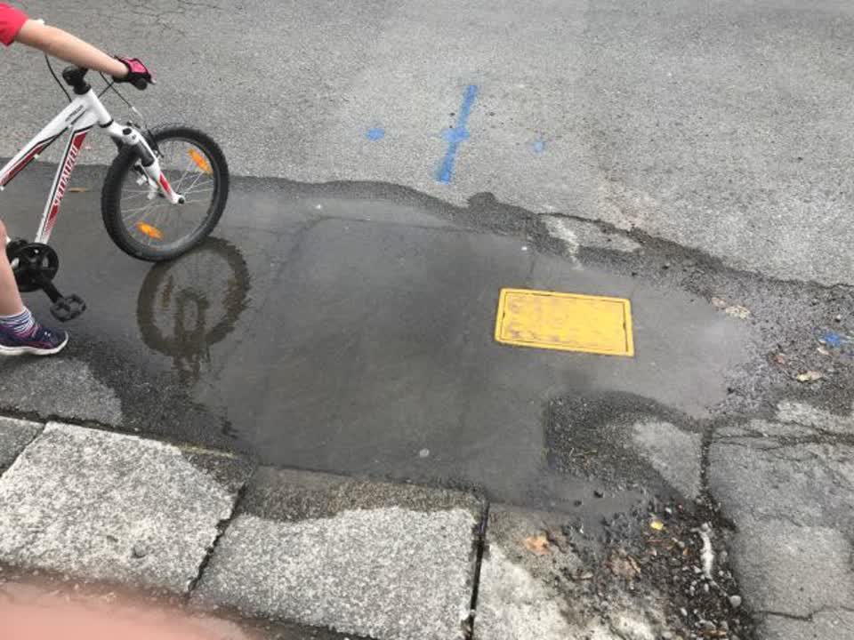 The photograph attached to this water supply report