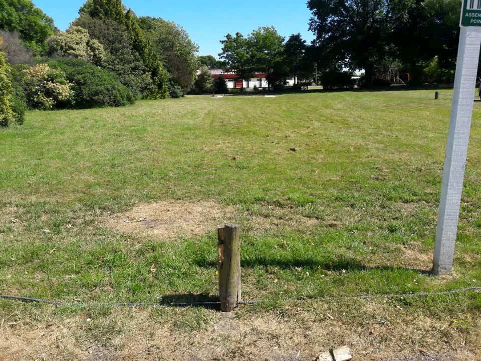 The photograph attached to this parks report