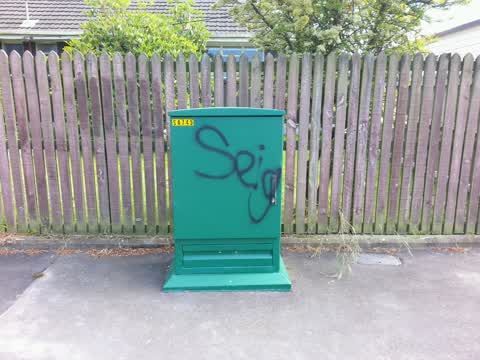Graffiti, a report photo