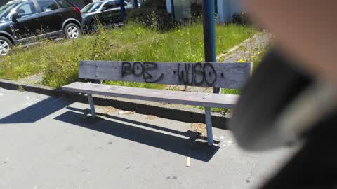 Graffiti, a report photo
