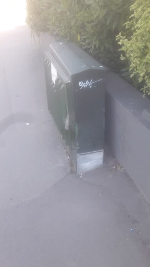 Graffiti, a report photo