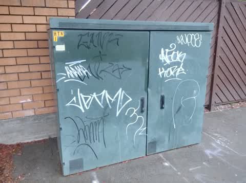 Graffiti — a report photo