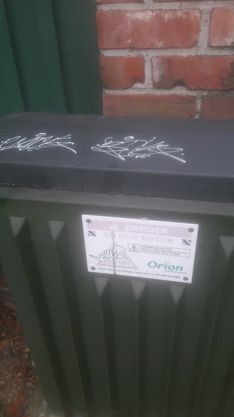 Graffiti, a report photo