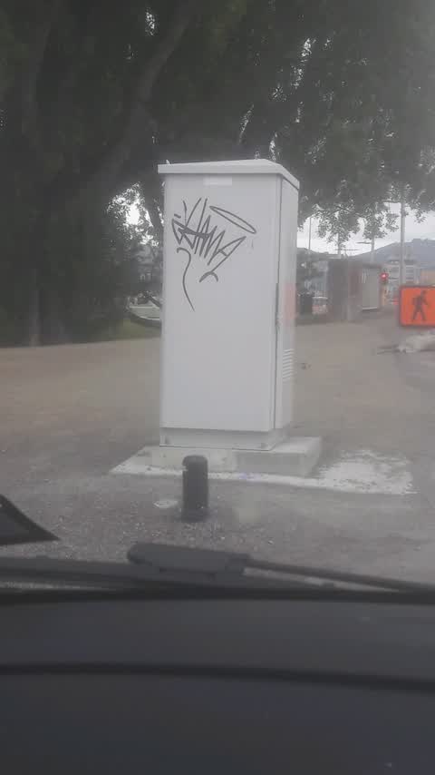 Graffiti, a report photo