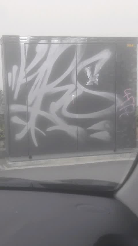 Graffiti, a report photo