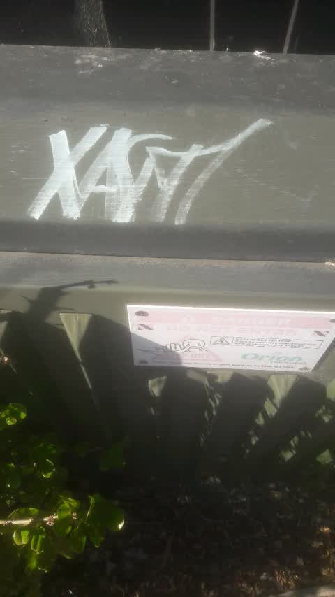 Graffiti, a report photo