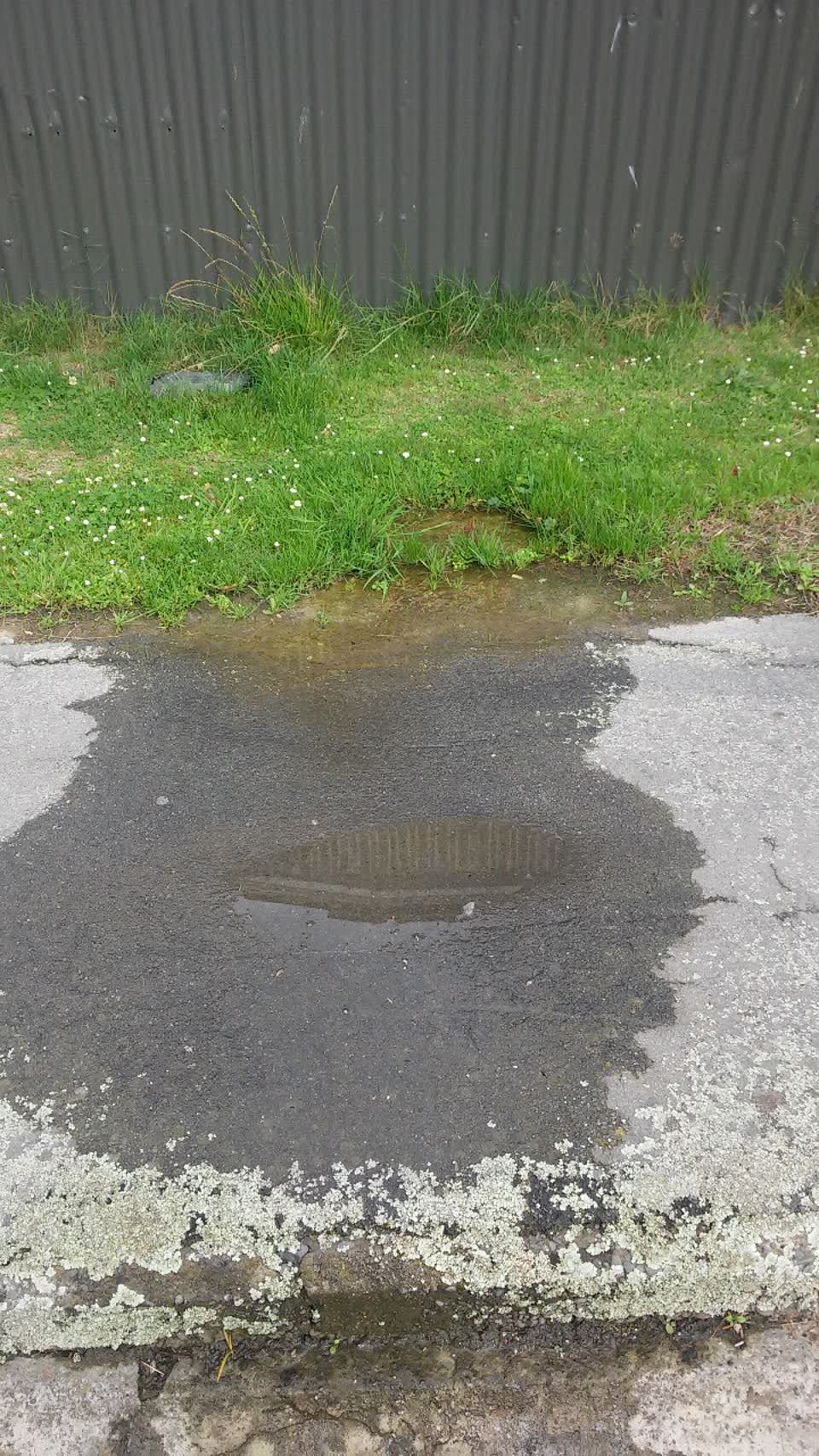 The photograph attached to this water supply report