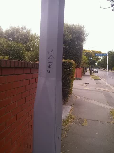 Graffiti, a report photo