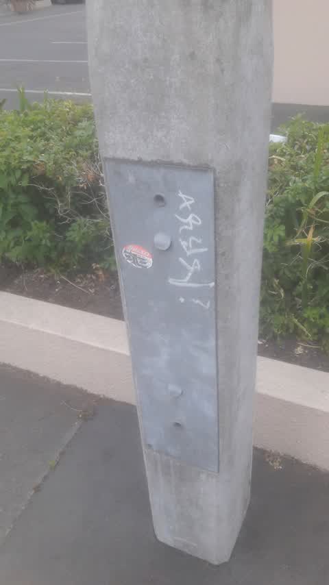 Graffiti, a report photo
