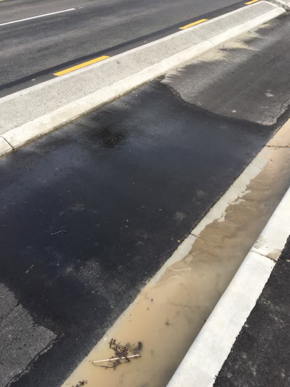 The photograph attached to this water supply report