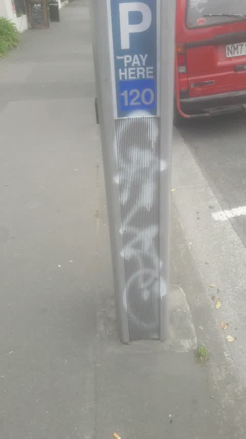 Graffiti, a report photo