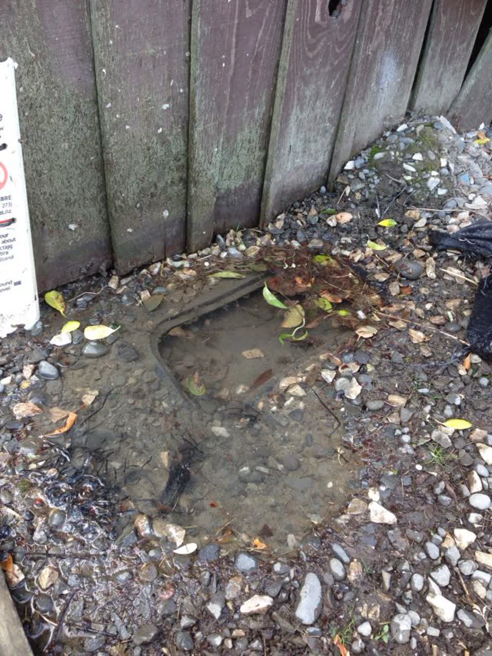 The photograph attached to this water supply report