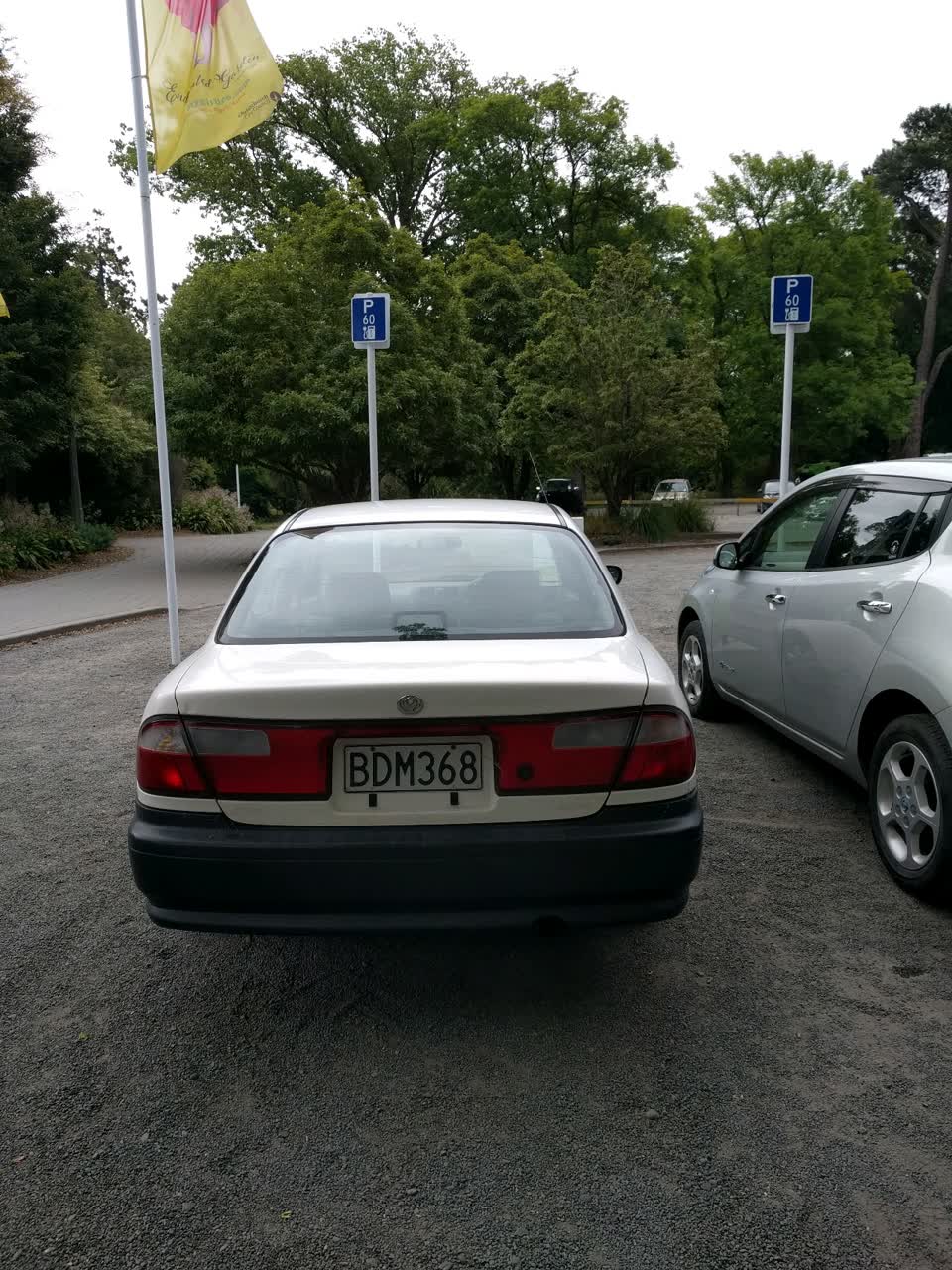 The photograph attached to this parks report