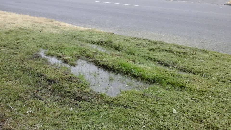 The photograph attached to this water supply report