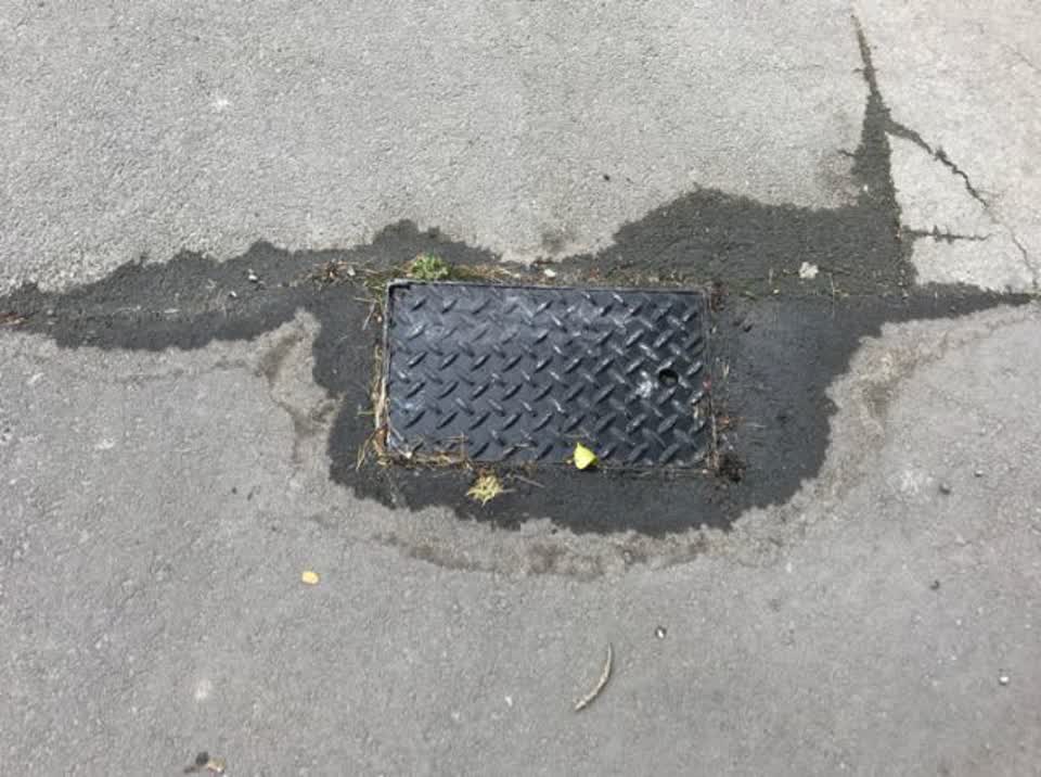 The photograph attached to this water supply report