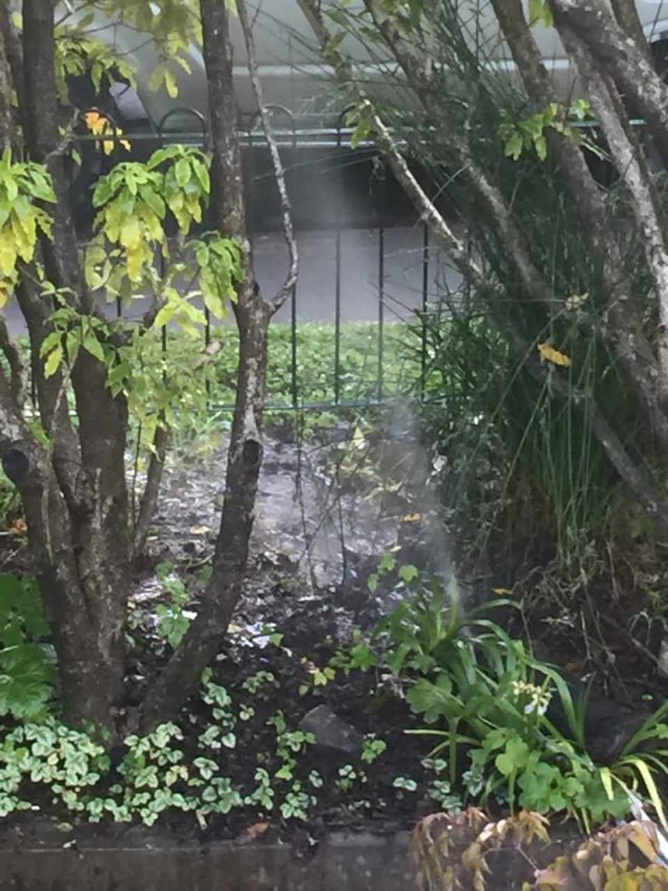 The photograph attached to this water supply report