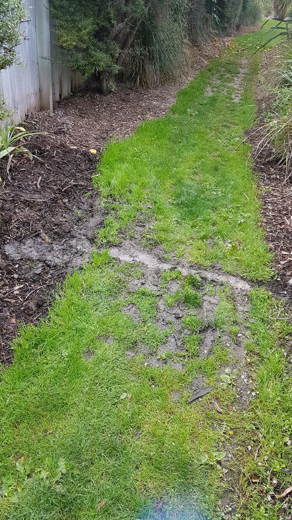 The photograph attached to this wastewater/stormwater report