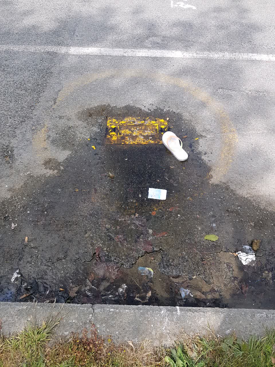 The photograph attached to this water supply report