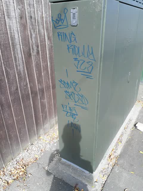 Graffiti, a report photo