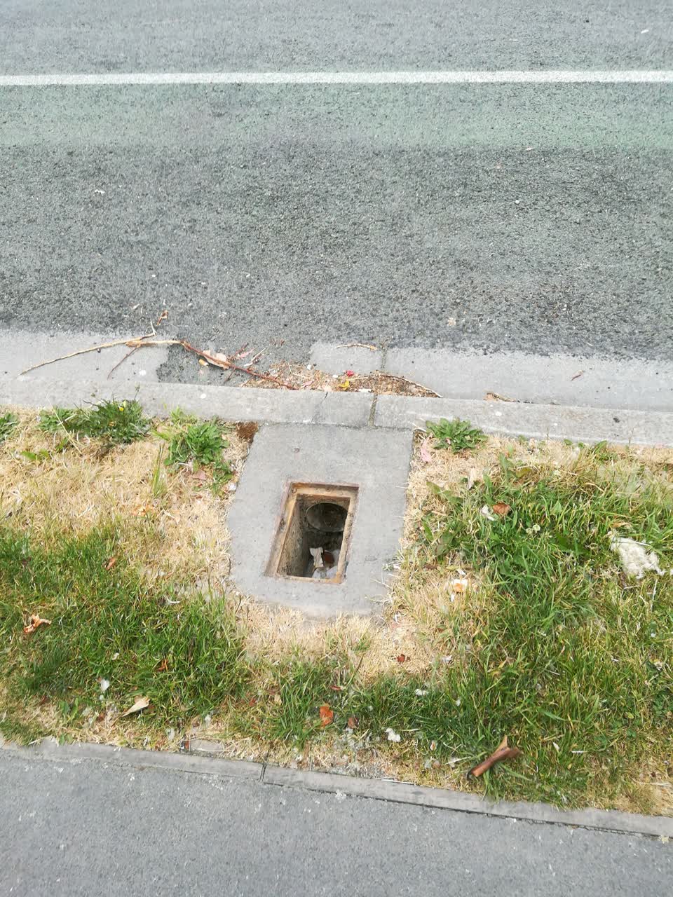 The photograph attached to this wastewater/stormwater report