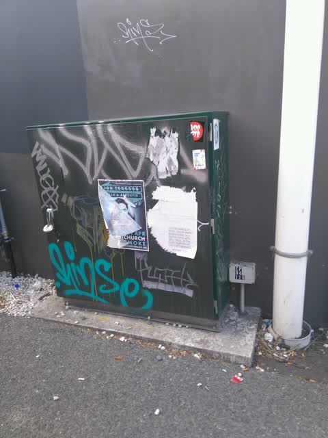Graffiti, a report photo