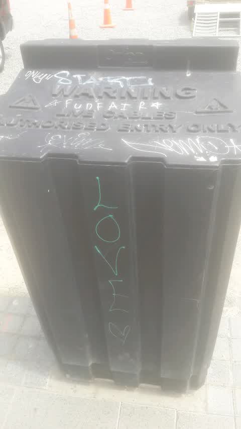 Graffiti, a report photo