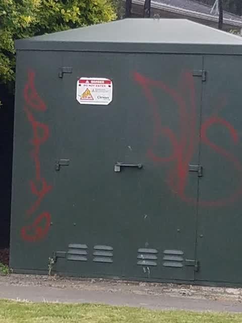 Graffiti, a report photo