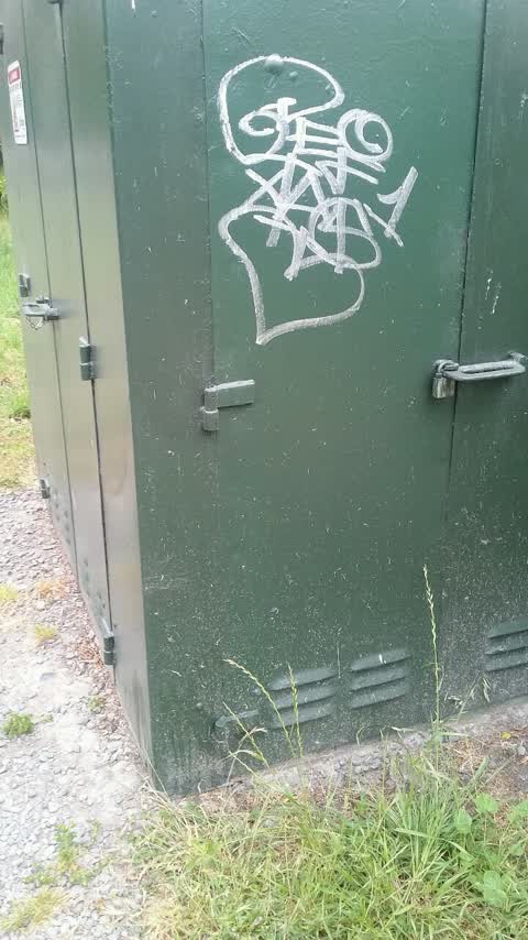 Graffiti, a report photo