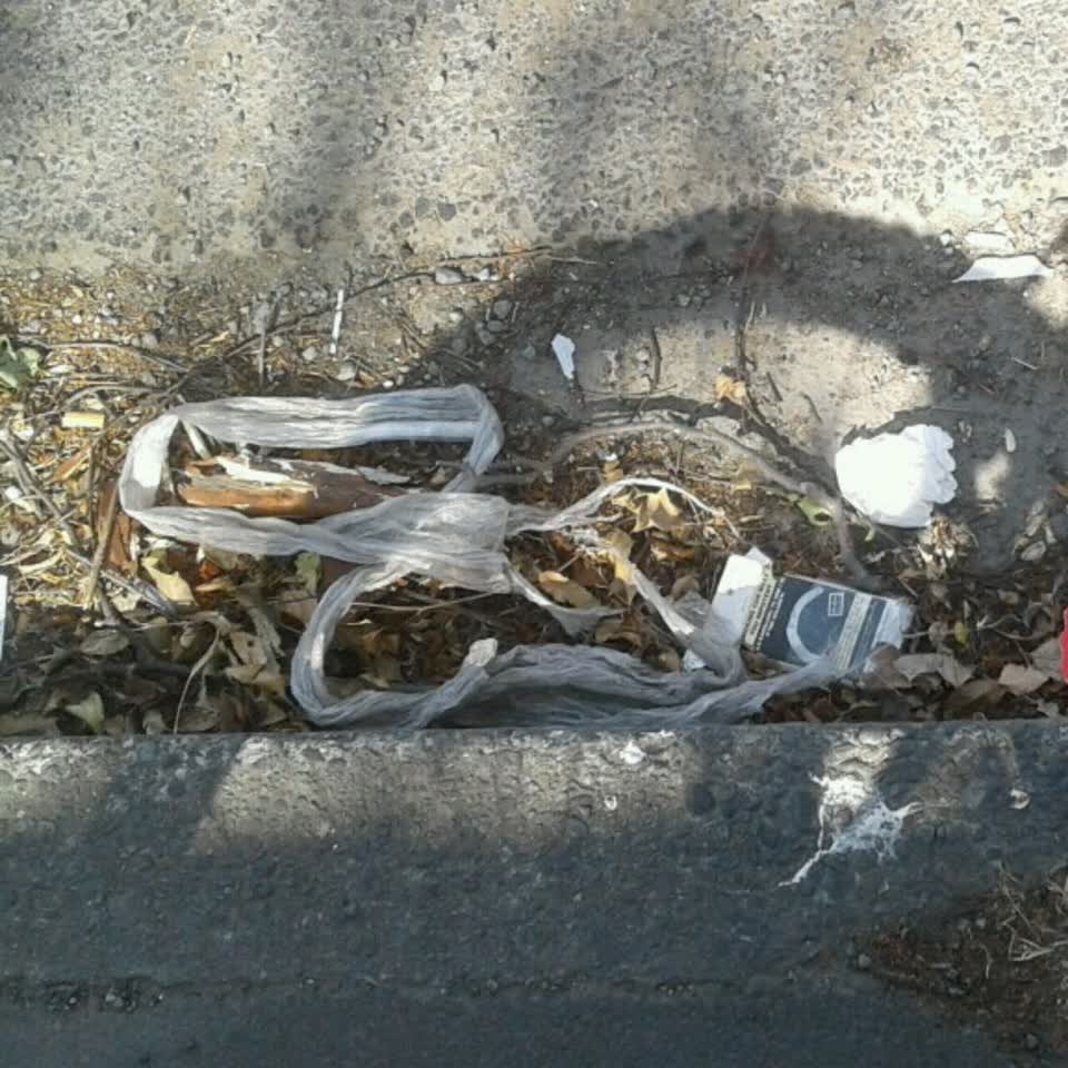 The photograph attached to this wastewater/stormwater report