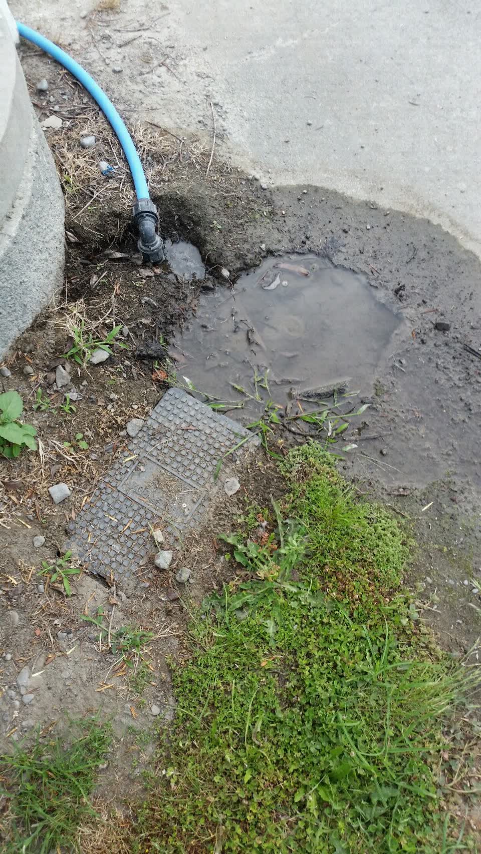 The photograph attached to this water supply report