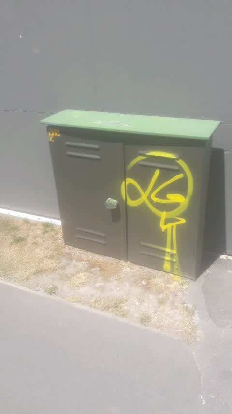 Graffiti, a report photo