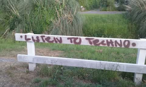 Graffiti, a report photo
