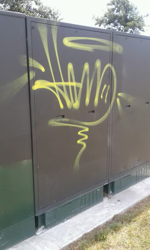 Graffiti, a report photo