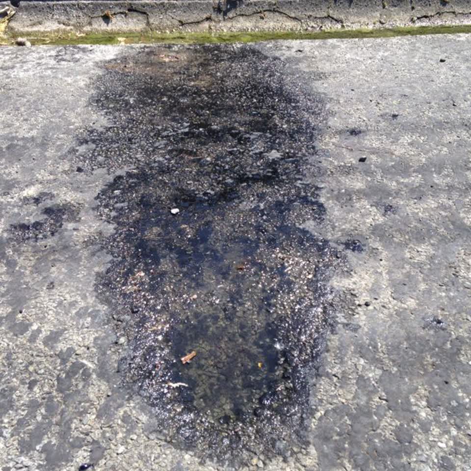 The photograph attached to this wastewater/stormwater report