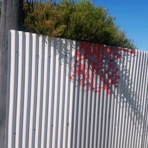 Graffiti, a report photo