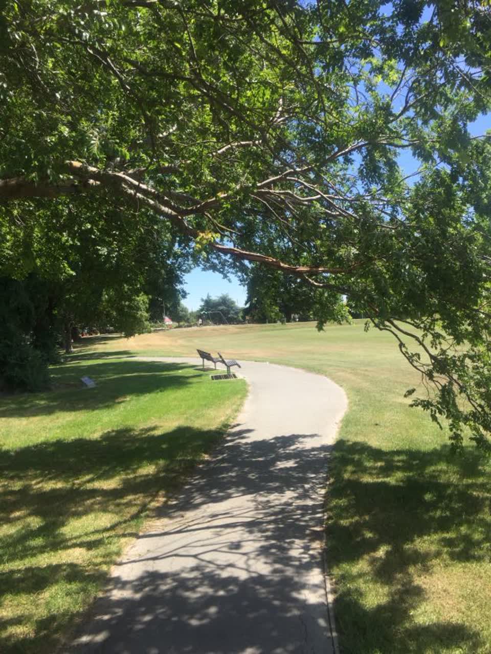 The photograph attached to this parks report