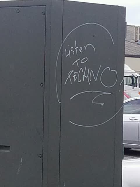 Graffiti, a report photo