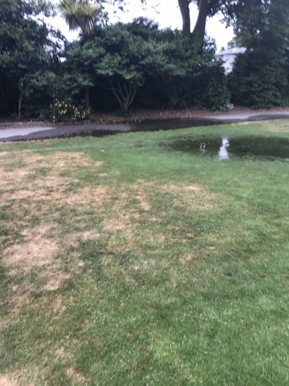 The photograph attached to this water supply report