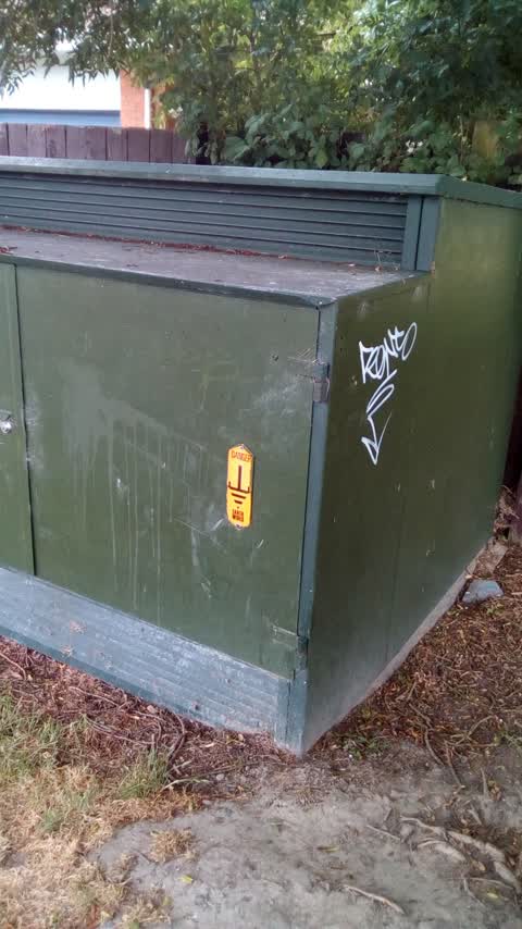 Graffiti, a report photo